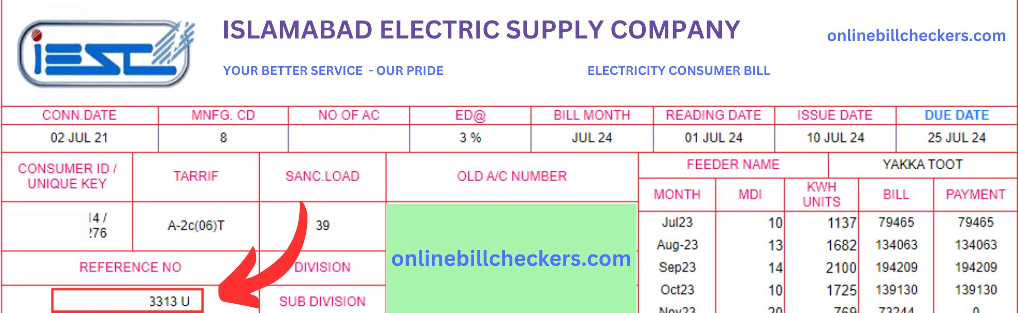 IESCO Bill Online